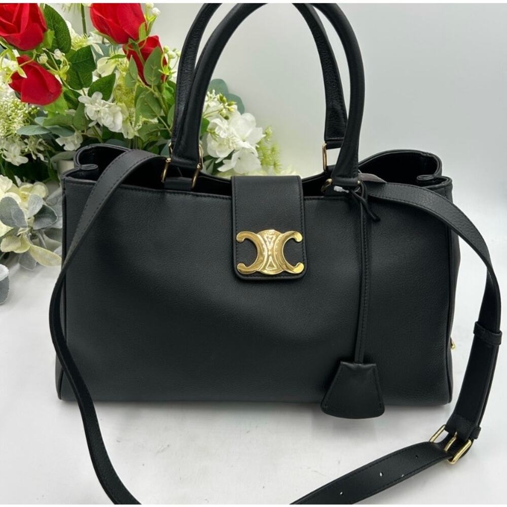 SOLD Women's Celine APPOLINE BAG in supple cap skin leather originally $4600 NWT - Picture 2 of 13